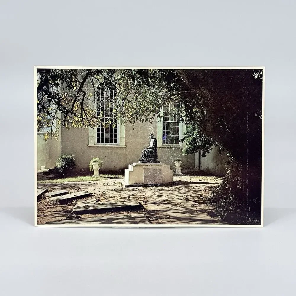 Evangeline Monument Louisiana Vintage Blank Unused Postcard
